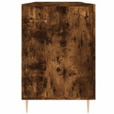 vidaXL Biurko, przydymiony dąb, 140x50x75 cm, materiał drewnopochodny wariant 4