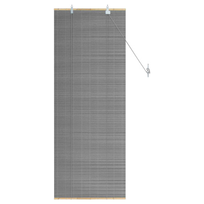 Roleta Szary 70 x 160 cm Bambus