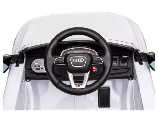 Samochód na akumulator Audi RS Q8 Światła LED MP3 Pilot Biały