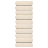 Ręczniki, FROGN, 10 szt., kremowe, 30x30 cm, 360 g/m?