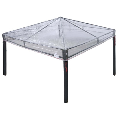 Wymiana osłony altany 300 x 300 x 26 cm przezroczysty PVC