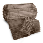 Koc Nina beżowy 220x200