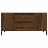 Szafka pod TV, brązowy dąb, 102x44,5x50 cm vidaXL