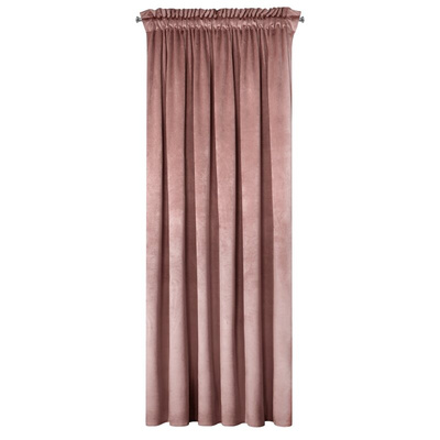 Zasłona Rosa ciemnoróżowa 140x270 model standard