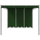 Altana 4 x 3 x 2,3 m zielony Poliester i Stal