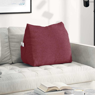 Poduszka na plecy Czerwone wino 60 x 20 x 50 cm tkanina