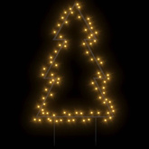vidaXL Świąteczna choinka na szpikulcach, 80 LED, 60 cm