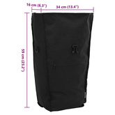 Torba rowerowa Czarny 34 x 16 x 59 cm Poliester