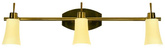 Lampa sufitowa CANDELLUX 93-85682 KROTON LISTWA 3x40W G9 PATYNA