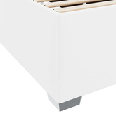 Ramka łóżka Biały 160 x 200 cm PVC