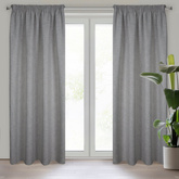 Zasłona Jula popielata 140x270