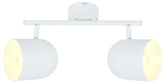 Lampa listwa ścienna/sufitowa biała 2xE27 Azuro 92-63250
