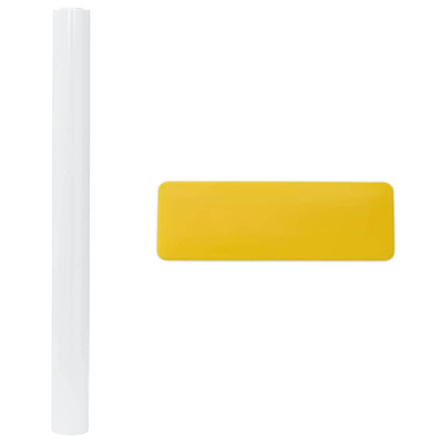 Statyczna folia okienna Biały matowy 45 x 2000 cm PVC