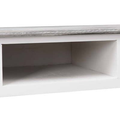 vidaXL Biurko, szare, 110x45x76 cm, drewniane