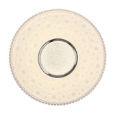 BUBBLES lampa sufitowa plafon 40cm 24W LED 4000K klosz biały+chromowy 14-34267