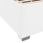 Ramka łóżka Biały 120 x 190 cm PVC