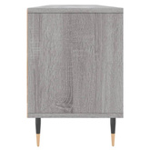 vidaXL Szafka pod TV, szary dąb sonoma, 150x30x44,5 cm