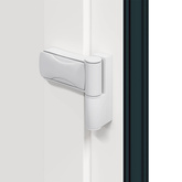Drzwi Frontowe 98 x 208 cm PVC antracytowy