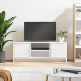 vidaXL Szafka pod TV, biała, 102x30x37,5 cm, materiał drewnopochodny