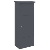 Skrzynka na przesyłki Antracyt 44,5 x 29 x 110,5 cm Stal