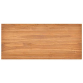 vidaXL Biurko, 100x45x75 cm, lite drewno tekowe