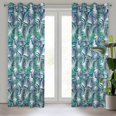 Zasłona Palms biała 140x250
