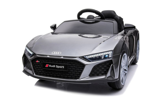 Auto Na Akumulator Audi R8 Lift A300 Światła LED Pilot Srebrne
