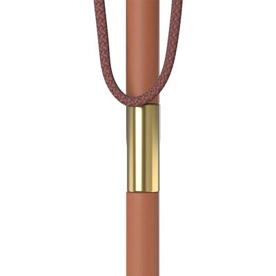 Parasol ogrodowy na drewnianym słupku, 150 x 200 cm, taupe