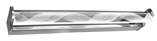 Lampa ścienna listwa LED 14W stal nierdzewna BATIK 21-53329