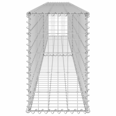 Ściana gabionowa z pokrywami, galwanizowana stal, 300x30x50 cm