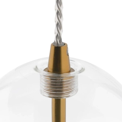 Lampa designerska Abigali GLOBO G4 ?150mm złota