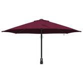 Parasolka ogrodowa Bordeaux Czerwony 248 x 248 x 148 cm