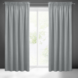 Zasłona Pier szara 140x270