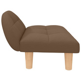 vidaXL Legowisko dla psa, brązowe, 70x52x30 cm, obite tkaniną