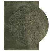 vidaXL Dywan HUARTE z krótkim włosiem, zielony, 240x340 cm