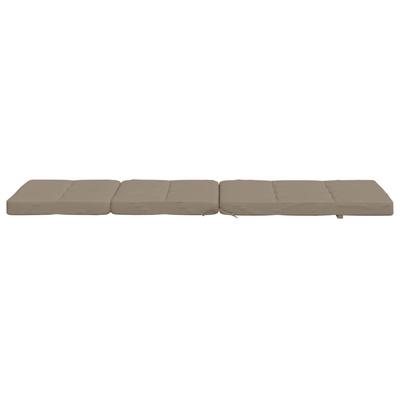 vidaXL Poduszki na leżaki, 2 szt., kolor taupe, tkanina Oxford