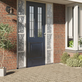 Folia okienna, matowa, wzór kwiatowy, 90x500 cm, PVC