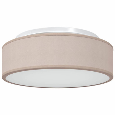Lampa Sufitowa Ciemnoszary 38 x 38 x 13,5 cm tkanina