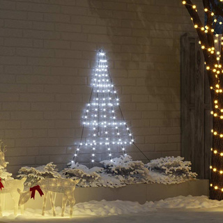 Ledowa Choinka Bożonarodzeniowa z Kolcami do Ziemi 182 cm Metal