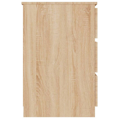 vidaXL Biurko, dąb sonoma, 140x50x77 cm, materiał drewnopochodny