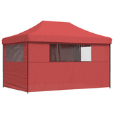 Namiot Imprezowy bordowy 292 x 440 x 315 cm Materiał Oxford