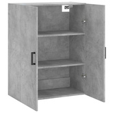 vidaXL Szafka wisząca, szarość betonu, 69,5x34x90 cm wariant 10