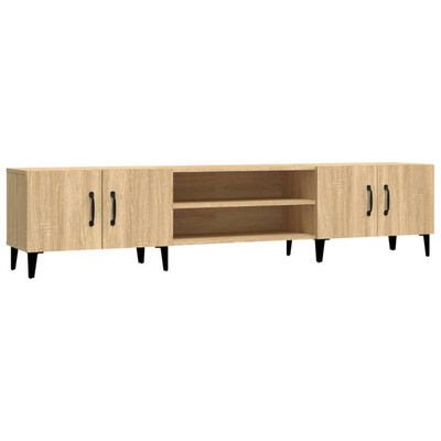 vidaXL Szafka pod TV, dąb sonoma, 180x31,5x40 cm