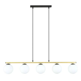 Lampa wisząca ALLORA 5 BL OPAL