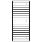 Rama łóżka, czarna, metalowa, 100 x 200 cm