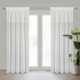 Zasłona Agis kremowa 140x270