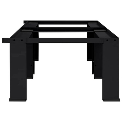 Podstawka na Pralkę 2 pcs Czarny 127 x 54,5 x 32,5 cm Stal