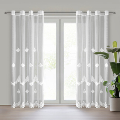 Firana Isari biała 140x250