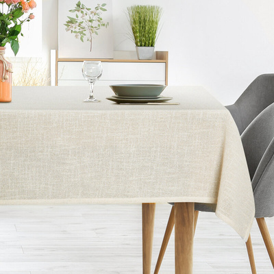 Obrus Ines kremowy 140x220