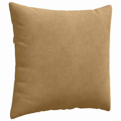 Poduszki na sofę 2 pcs Brązowy 45 x 45 cm Tkanina sztruksowa